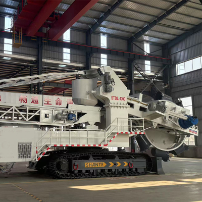 Bucket wheel stacker