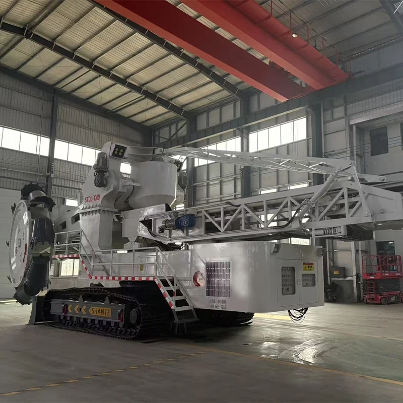 Bucket wheel stacker