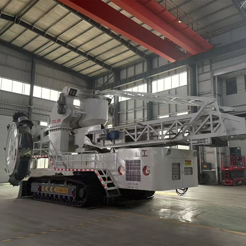 Coal stacker-reclaimer