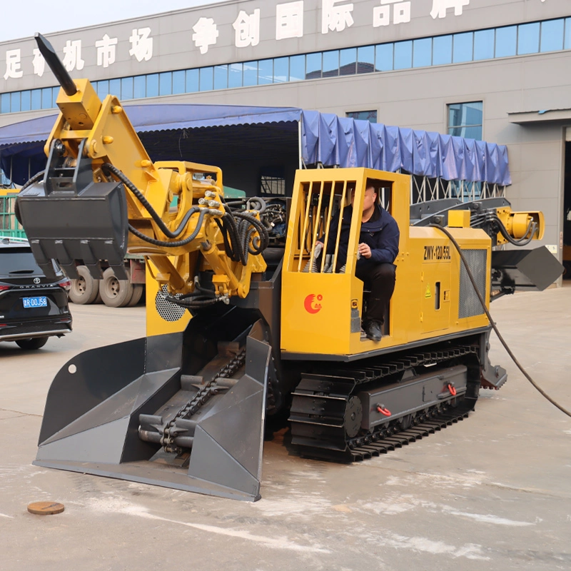 Customizable multi-functional coal mine slag raking machine