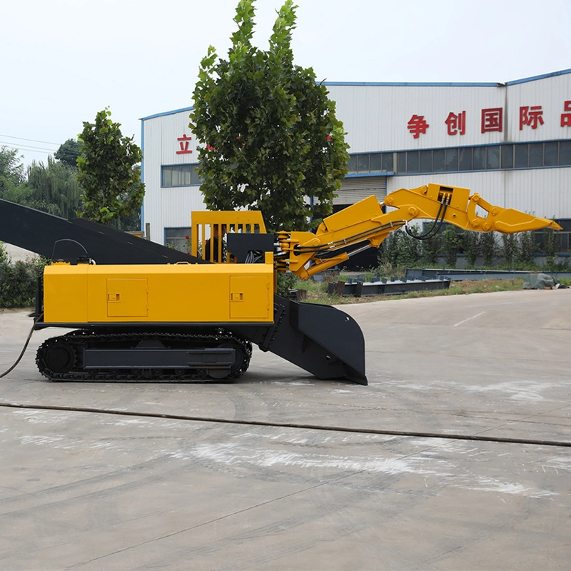 Innovative technology crawler slag raking machine