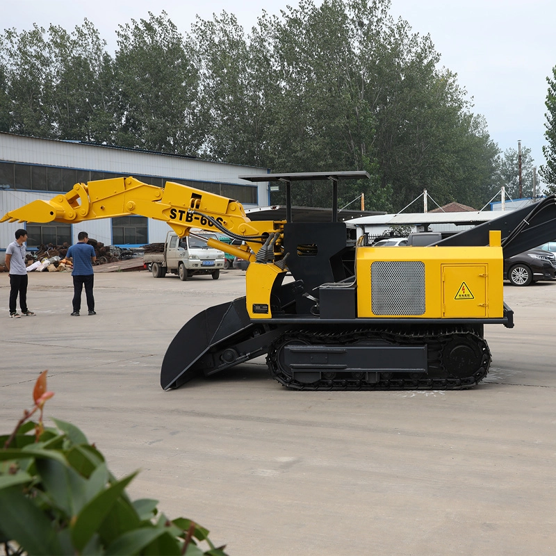 Innovative technology crawler slag raking machine