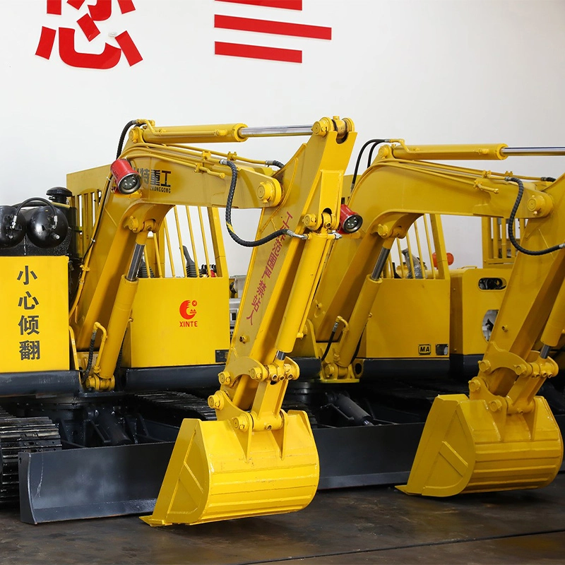 High-performance diesel excavators for coal mines