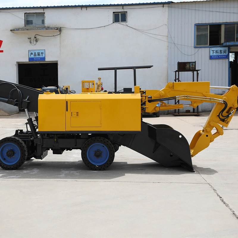 Innovative technology wheeled slag raking machine