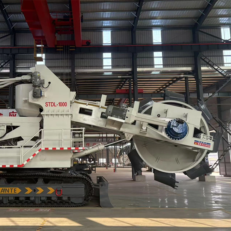 Coal stacker-reclaimer