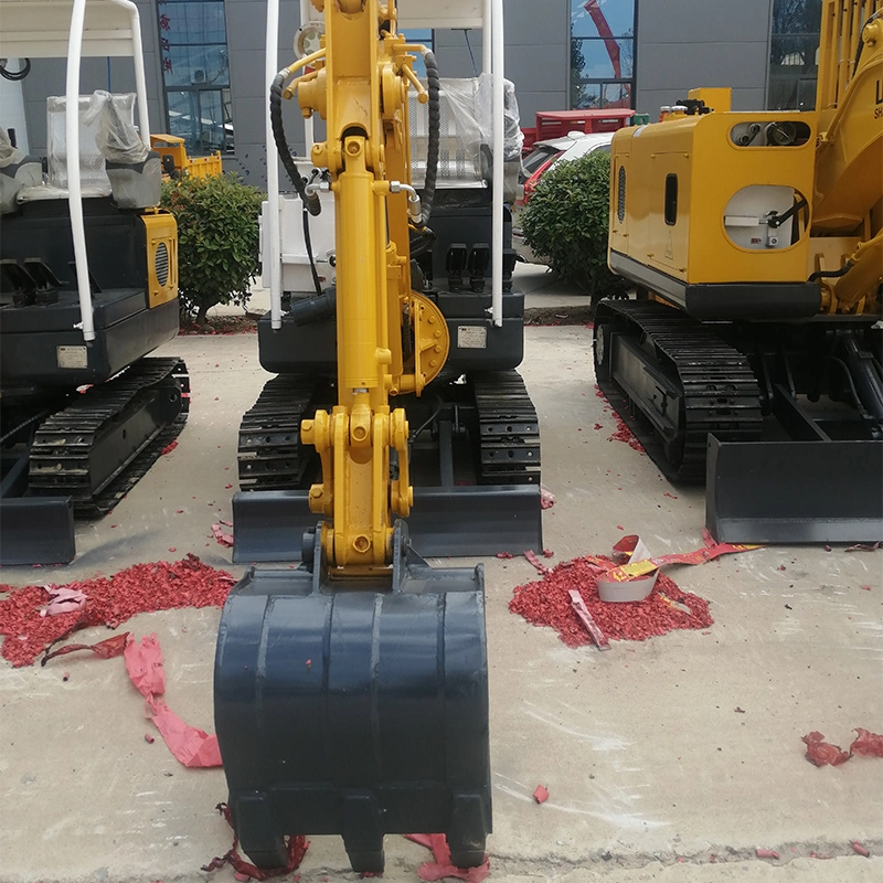 Small electric excavator