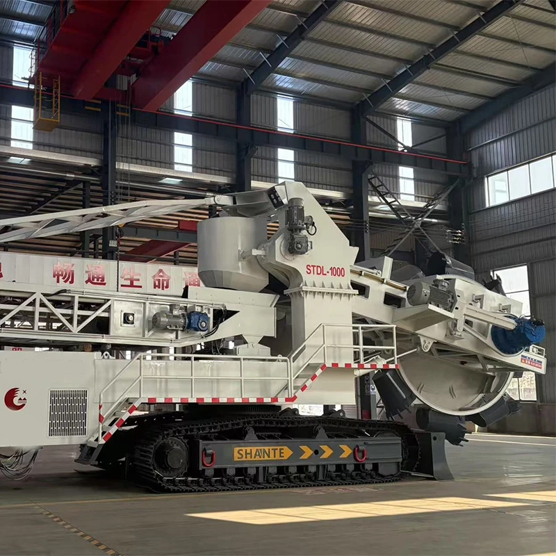 Coal stacker-reclaimer